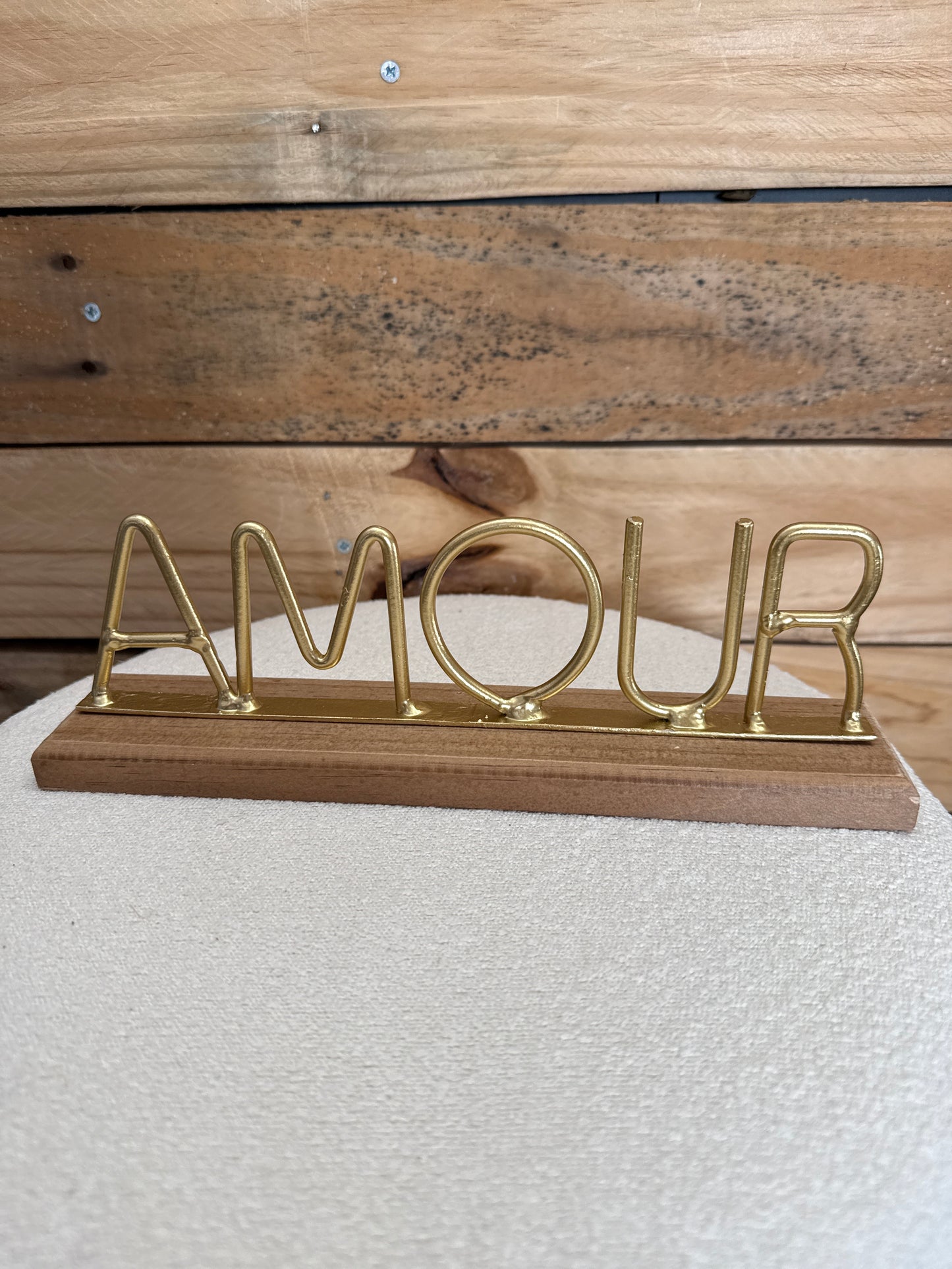 Mot à poser - Amour