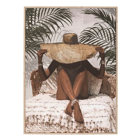 Toile Imprimé Encadrée - Eliane