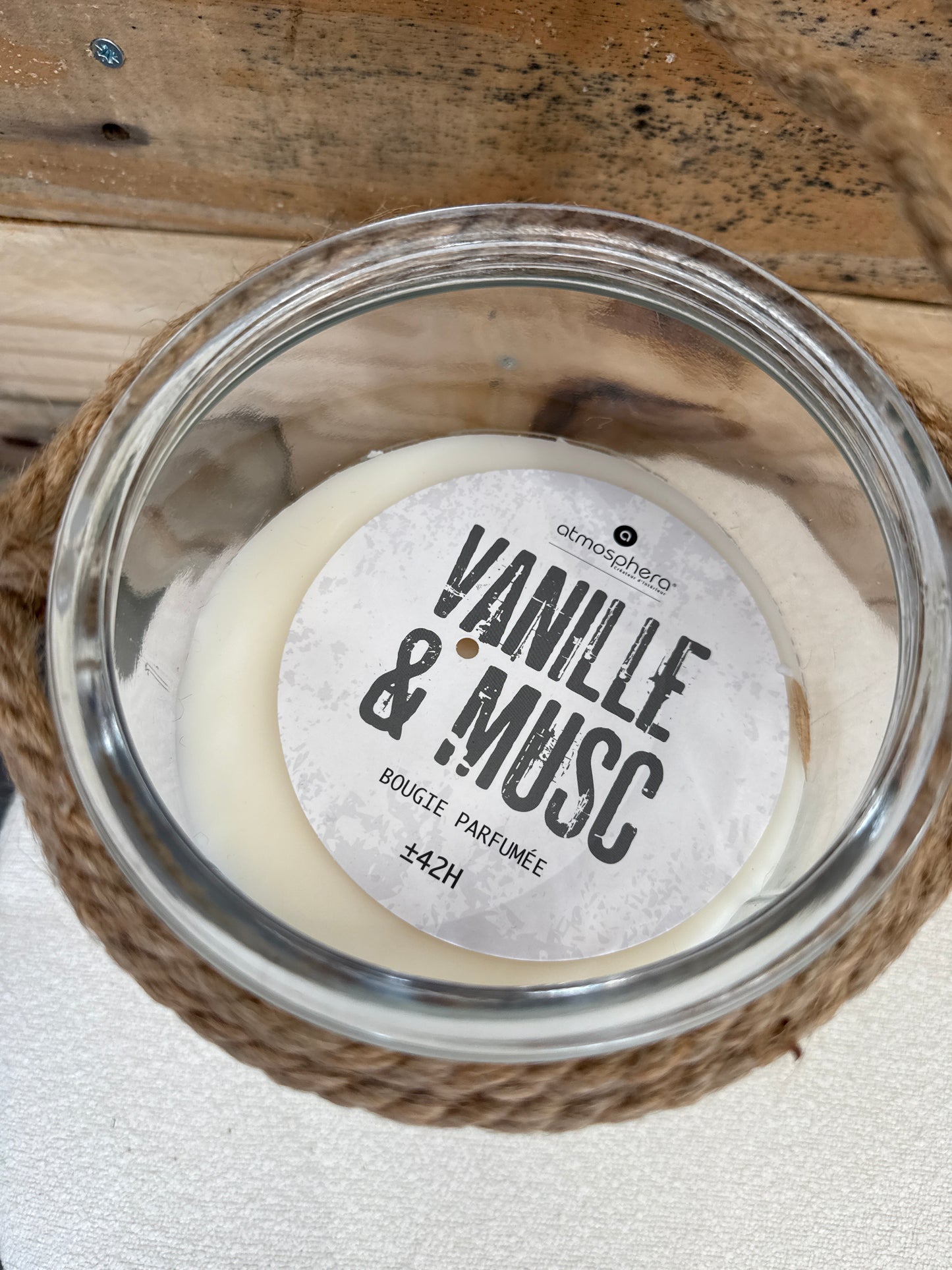 Bougie parfumée HOME - Vanille & Musc