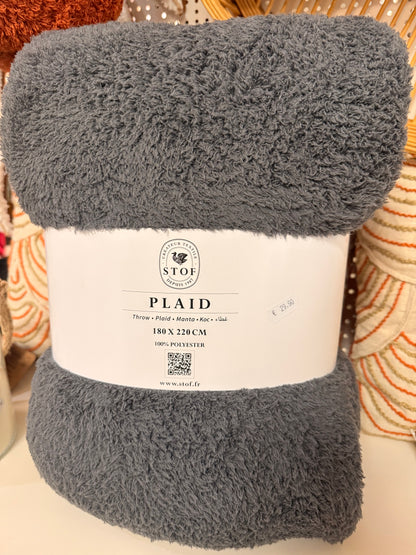 Plaid Bouclette - Stof
