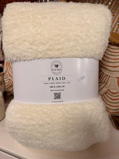 Plaid Bouclette - Stof