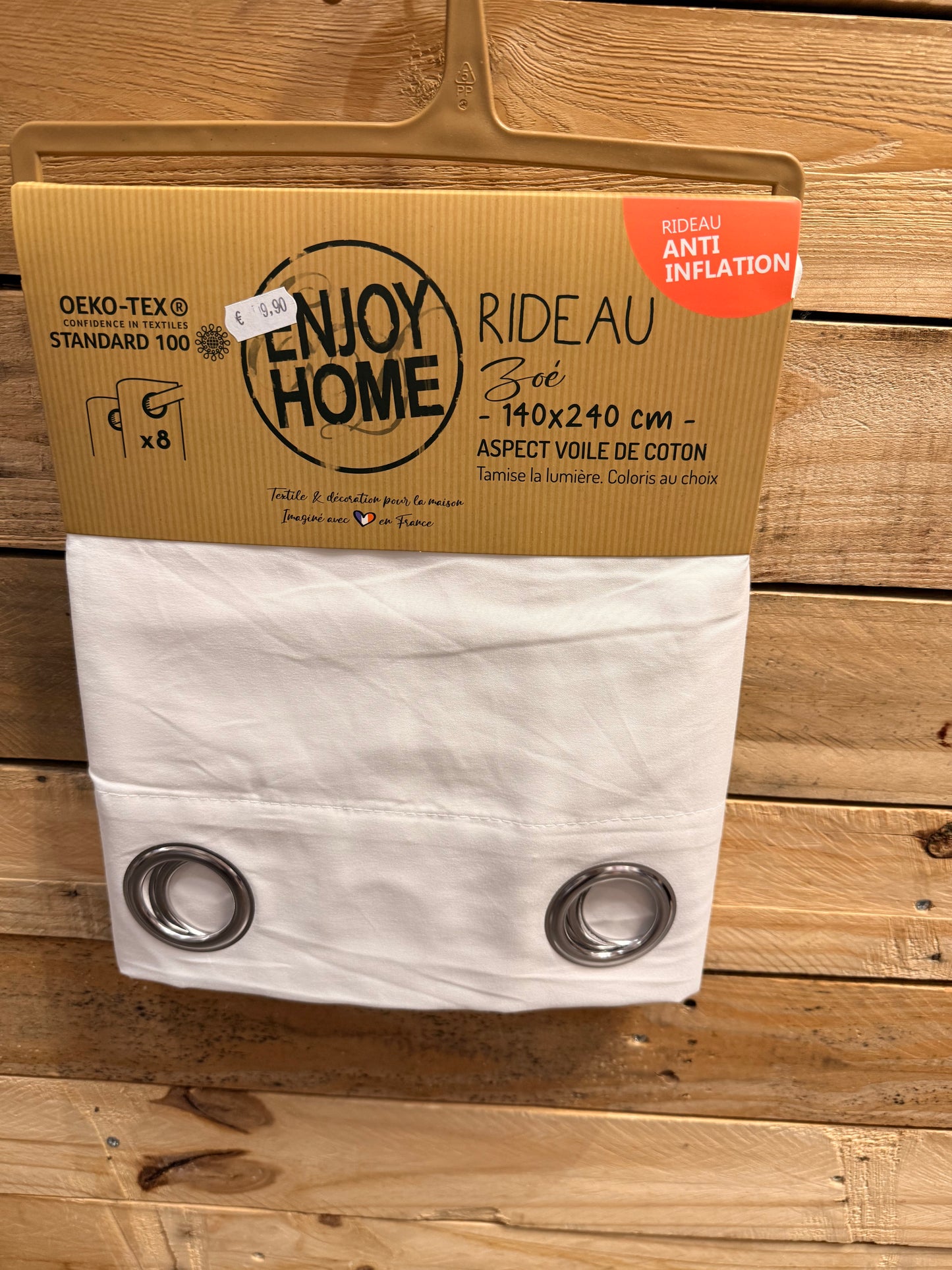 Rideaux Zoé - Anti-Inflation