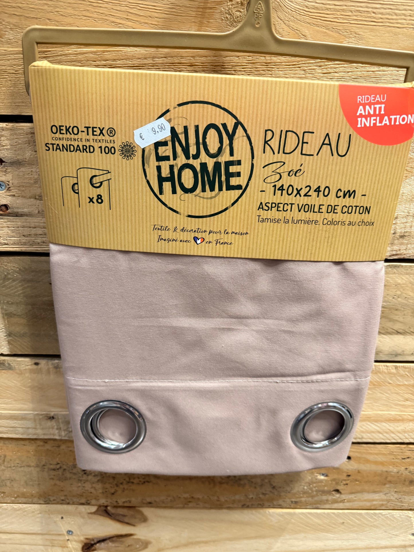 Rideaux Zoé - Anti-Inflation