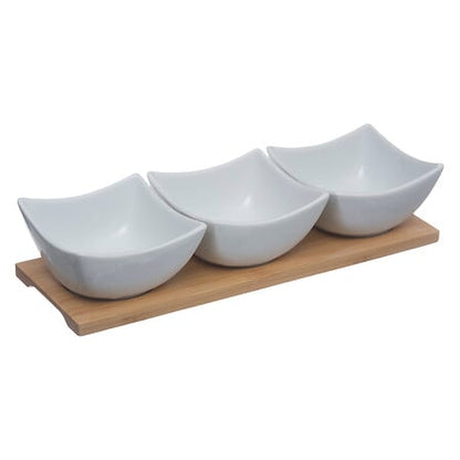 Service apéritif 4 pièces - Bambou