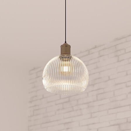 Suspension Verre Transparent - Laye