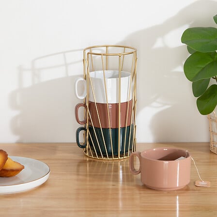 Rack 4 Mugs - Le Collectionneur