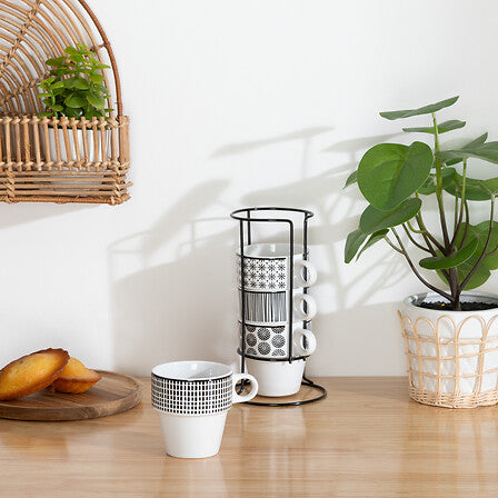 Rack 4 Mugs - Bohemia